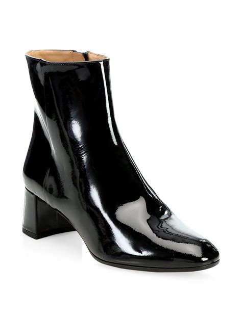 Women's Patent Leather Ankle Boots & Booties 